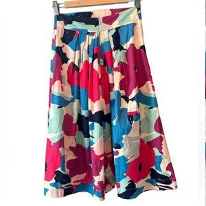 ModCloth x emilyandfin Floral Skirt xs